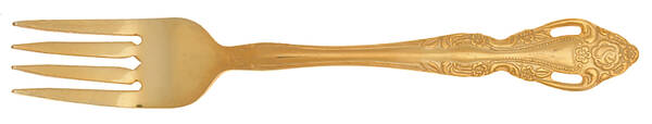 St. Ives (Gold Electroplate) Individual Salad Fork