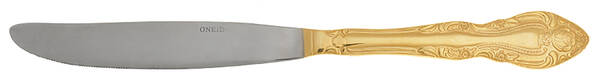 St. Ives (Gold Electroplate) Modern Solid Knife
