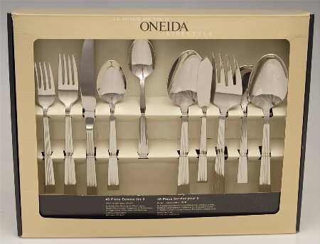 Portabello (Stainless) 45 Piece Set