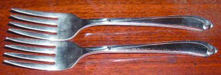 OHS248 (Silverplate) Individual Salad Fork