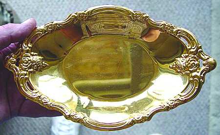 Golden Artistry (Gold Electroplate, Hollowware) by Oneida Silver
