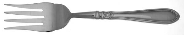 Royal Manor (Stainless) Cold Meat Fork Large, Stainless Tines HC