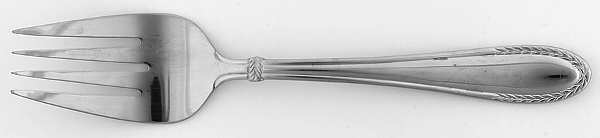 Wheat (Stainless) Medium Solid Cold Meat Serving Fork