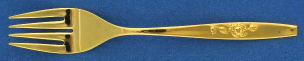 Our Rose-Gold (Gold Electroplate) Individual Salad Fork
