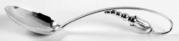 Blossom (Sterling) Sauce Ladle, Solid Piece