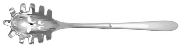 Mooncrest (Stainless) Pasta Server with Stainless Bowl HC