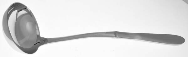 Mooncrest (Stainless) Soup Ladle with Stainless Bowl HC