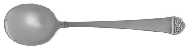Bianco (Stainless, Frost) Round Bowl Soup Spoon (Cream Soup) HC