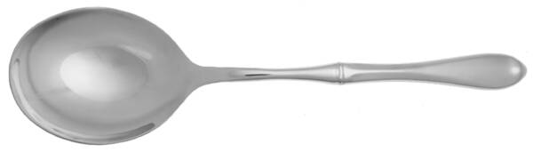 Colonial Boston-Glossy (Stainless) Casserole Spoon with Smooth Stainless Bowl HC