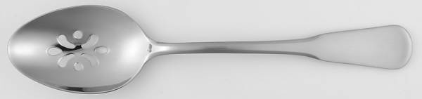 Colonial Boston-Glossy (Stainless) Pierced Tablespoon (Serving Spoon)