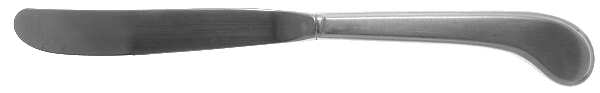 Colonial Boston-Glossy (Stainless) Modern Hollow Pistol Knife