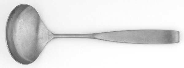 Le Mans (Stainless, Satin, Thick Handle) Solid Gravy Ladle