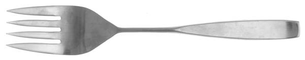 Le Mans (Stainless, Satin, Thick Handle) Solid Serving Fork