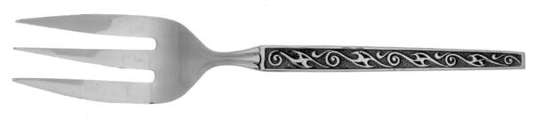 Palo Alto (Stainless) Medium Solid Cold Meat Serving Fork