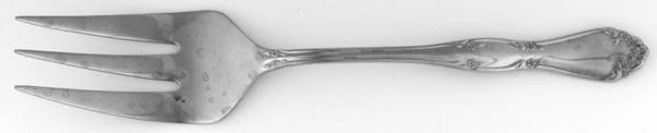 OHS260 (Stainless) Medium Solid Cold Meat Serving Fork