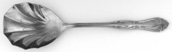 OHS260 (Stainless) Solid Shell Casserole Spoon