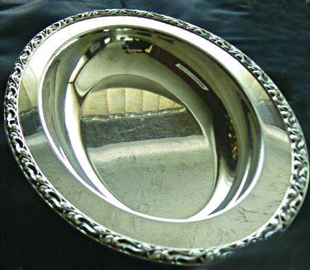 Carol (Silverplate, Hollowware) Silverplate Oval Vegetable Bowl