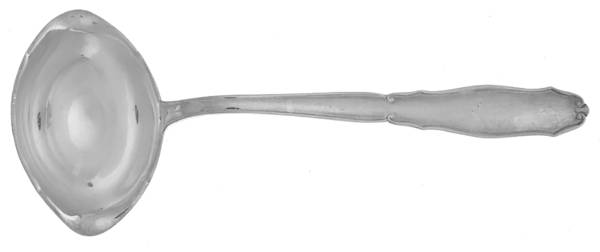 OKA2 (Sterling) Solid Gravy Ladle