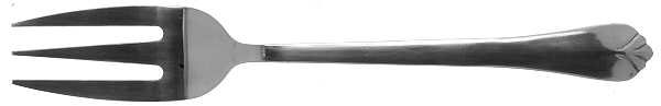 Scintilla (Stainless) Medium Solid Cold Meat Serving Fork