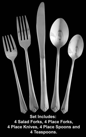 Scintilla (Stainless) 20-Piece Set