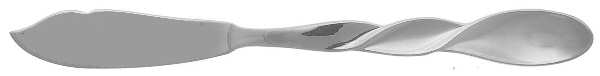Helix (Stainless) Flat Handle Master Butter Knife