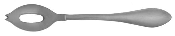 Jackson (Stainless) Olive Spoon Short with Pierced Bowl HC