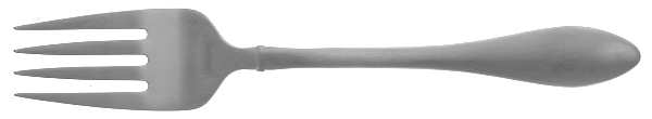 Jackson (Stainless) Medium Solid Cold Meat Serving Fork