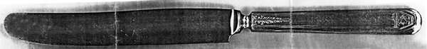 OHS275 (NICKEL SILVER) New French Solid Knife