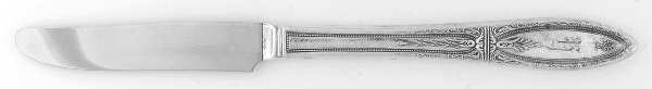 Mystic-Coronet (Slvp, 1926, Monograms) New French Hollow Grille Knife