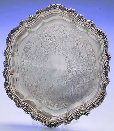 Countess (Silverplate, Hollowware) 14" Round Tray