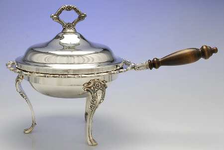 Countess (Silverplate, Hollowware) Chafing Dish W/Lid, Burner & Stand