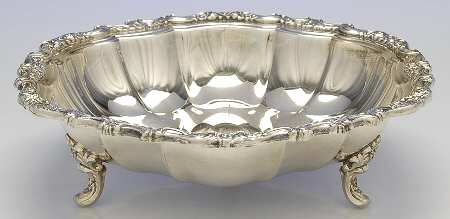 Countess (Silverplate, Hollowware) Footed Round Vegetable Bowl