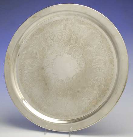Countess (Silverplate, Hollowware) Round Tray For Punch Bowl