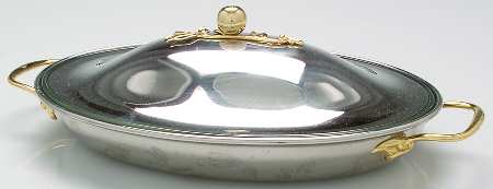 Apples &amp; Twigs (Stainless, Hollowware, Gold Acct) by Oneida Silver