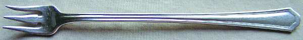OHS285 (Silverplate) Cocktail/Seafood Fork