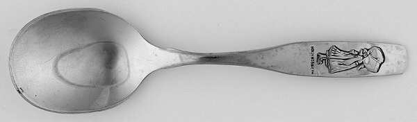 Holly Hobbie (Stainless) Straight Handle Baby Spoon