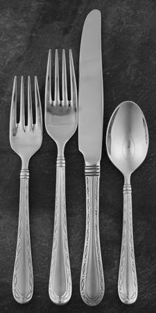 Merlot (Stainless) 4 Piece Place Setting