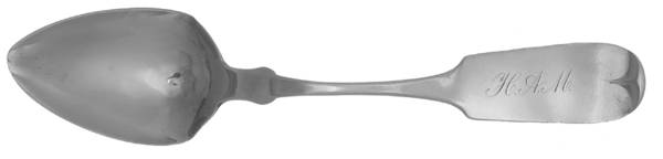 Coin Silver Flatware Dessert/Oval Soup Spoon
