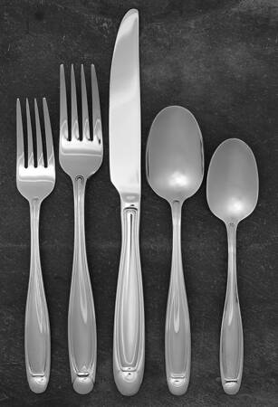 Alexandria-Glossy 5 Piece Place Setting