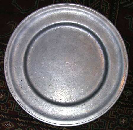 Cambridge Colonial-Pewter Hollowware Smooth Dinner Plate