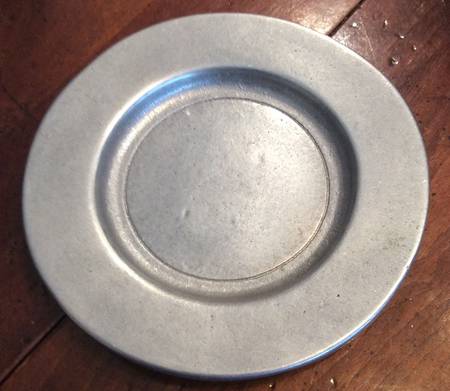 Cambridge Colonial-Pewter Hollowware Smooth Bread and Butter Plate