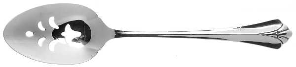 Royal Flute (Silverplate) Pierced Tablespoon (Serving Spoon)