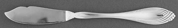 Heiress (Silverplate) Flat Handle Master Butter Knife