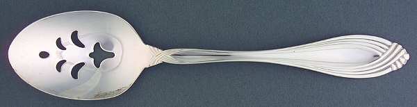 Heiress (Silverplate) Pierced Tablespoon (Serving Spoon)