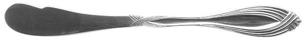 Heiress (Silverplate) Flat Handle Butter Spreader