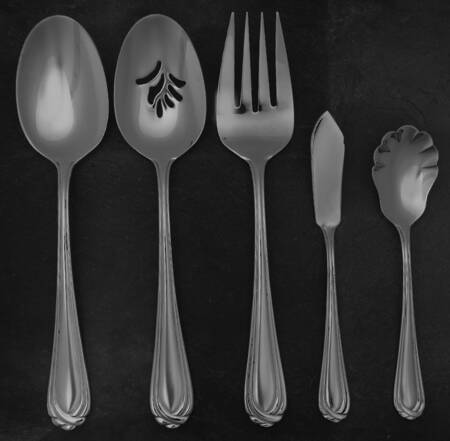 Ottawa (Stainless) 5 Piece Hostess Set