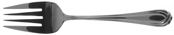 Ottawa (Stainless) Medium Solid Cold Meat Serving Fork