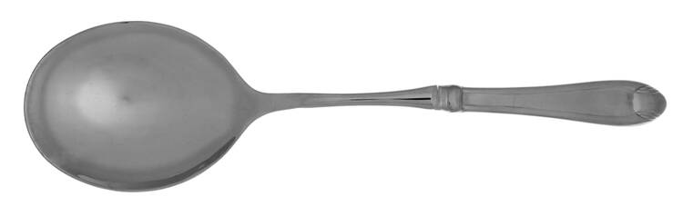 Garnet (Stainless) Casserole Spoon with Smooth Stainless Bowl HC