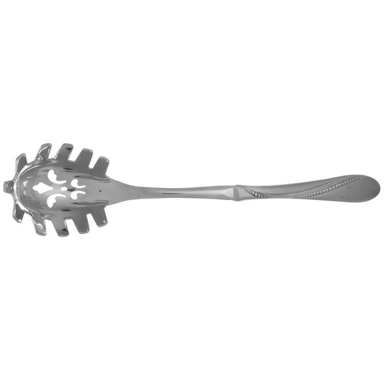 Satin Normandy (Stainless) Pasta Server with Stainless Bowl HC