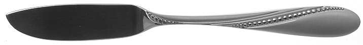 Satin Normandy (Stainless) Flat Handle Master Butter Knife